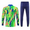 Brésil Sweat d'Entraînement Quart-Zip Verte 2025-26